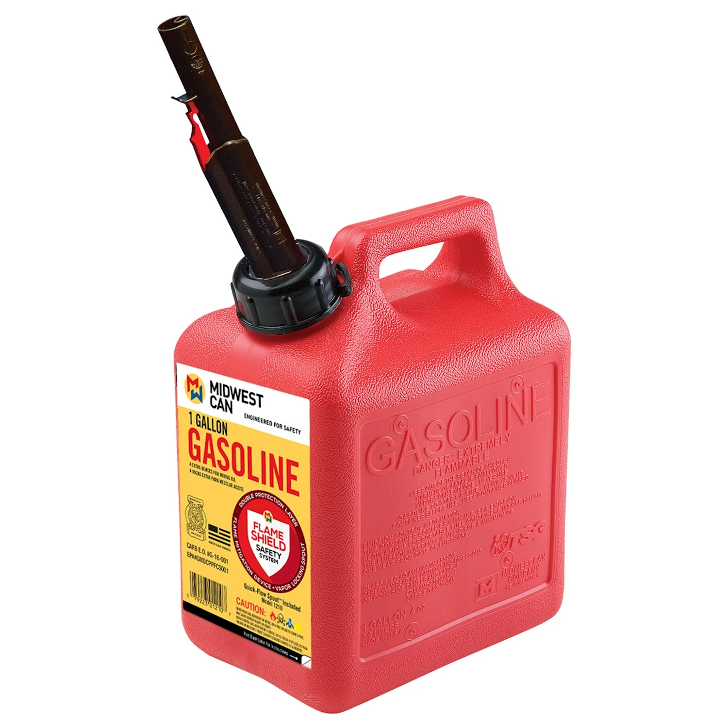GAS CAN 1 GAL WITH AUTO SHUT OFF