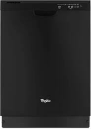 WHIRLPOOL 24" BUILT-IN FULL CONSOLE DISHWASHER BLACK