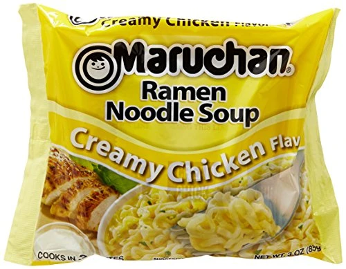 MARUCHAN RAMEN NOODLES CREAMY CHICKEN 3OZ