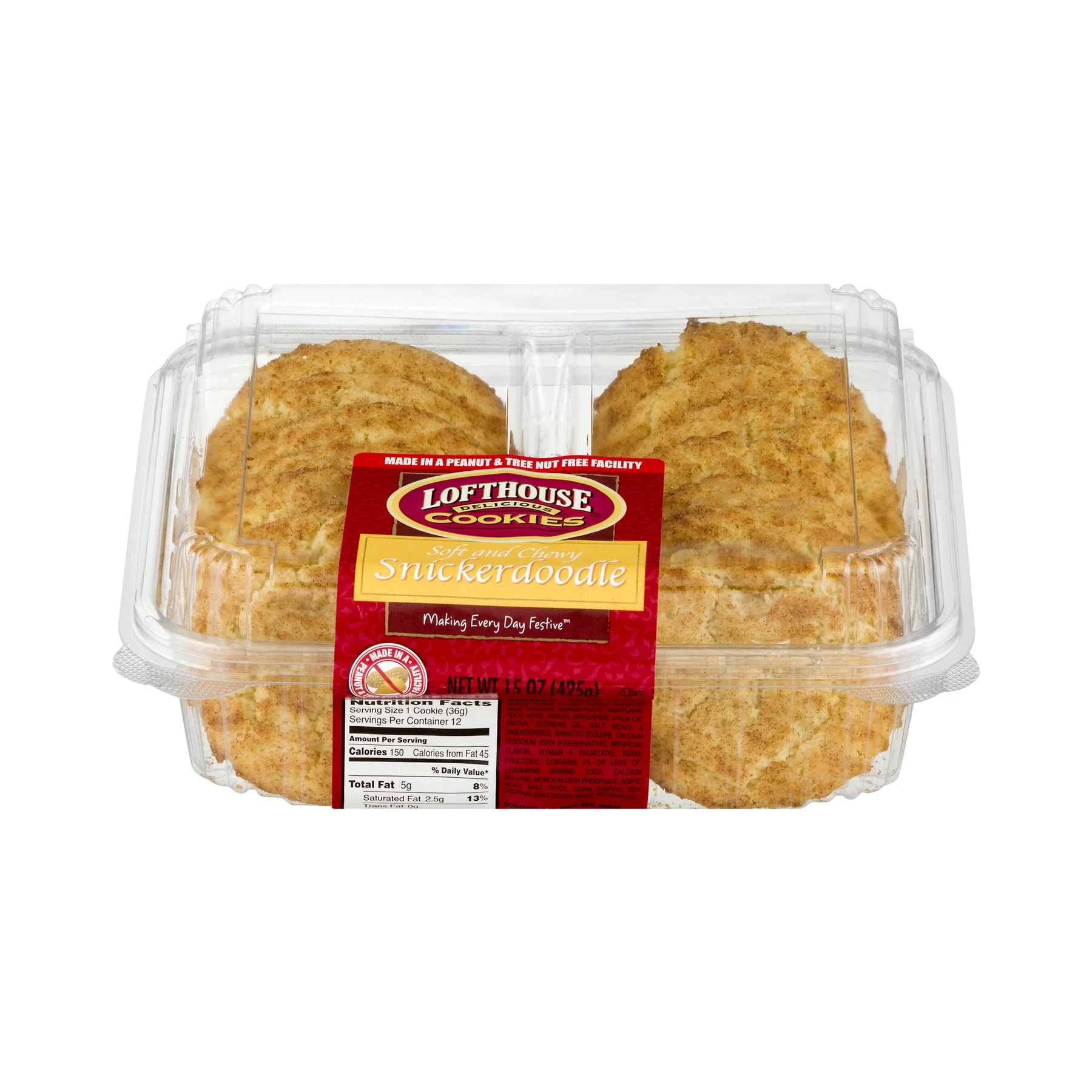 LOFTHOUSE SNICKERDOODLE COOKIES 15OZ