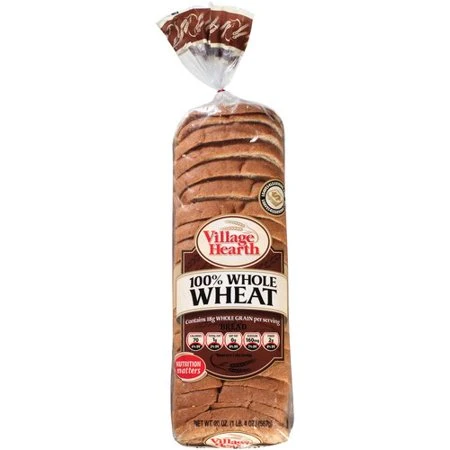 VILLAGE HEARTH 100% WHOLE WHEAT 20OZ