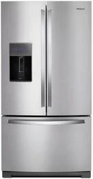 WHIRLPOOL 36" FRENCH DOOR REFRIGERATOR STAINLESS STEEL