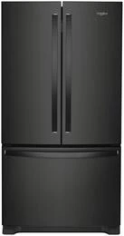WHIRLPOOL 36" FRENCH DOOR REFRIGERATOR ACCU-CHILL BLACK