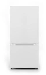 MIDEA 30" 19CuFt BOTTOM MOUNT FREEZER REFRIGERATOR WHITE