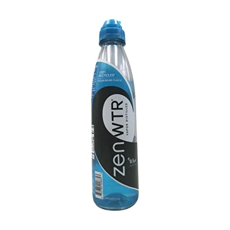 ZEN WATER ALKALINE VAPOR DISTILLED WATER 23.7OZ
