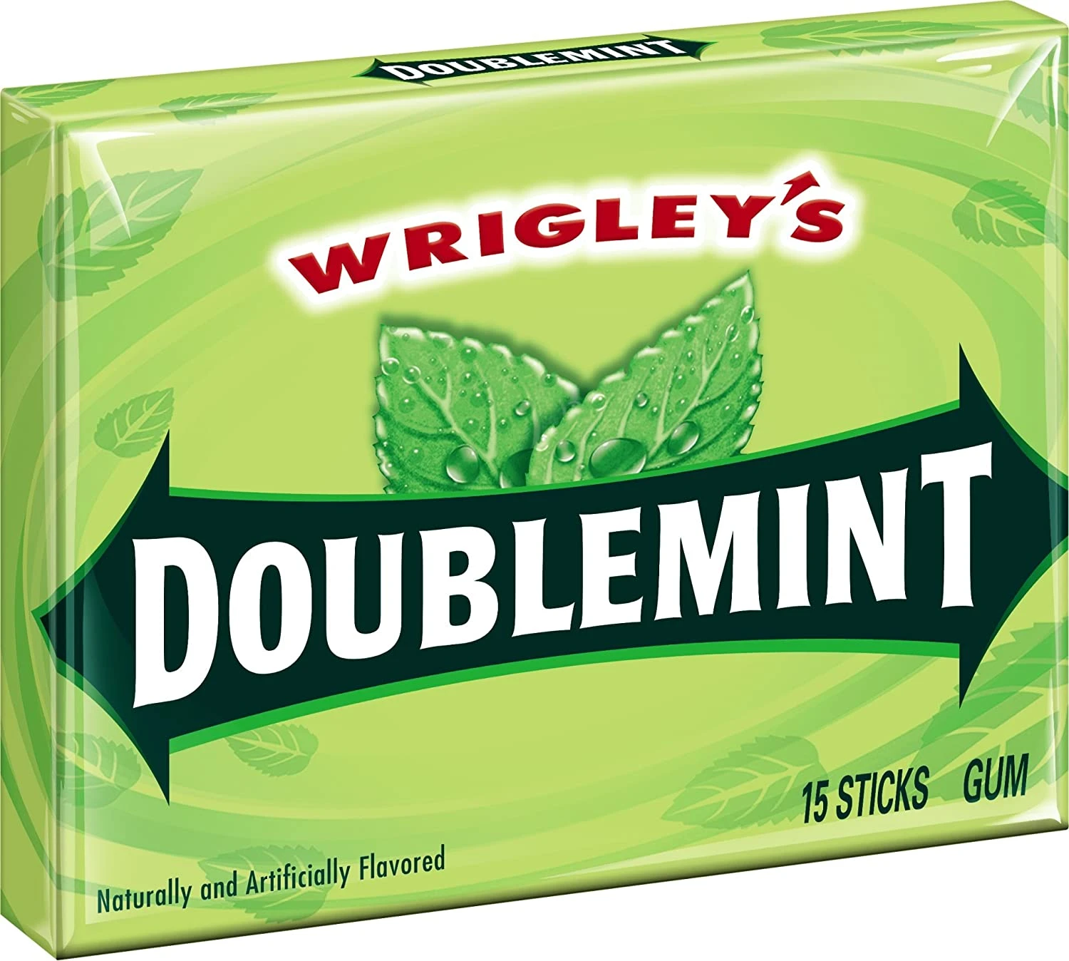 WRIGLEY'S DOUBLEMINT GUM SLIM PACK 15PC