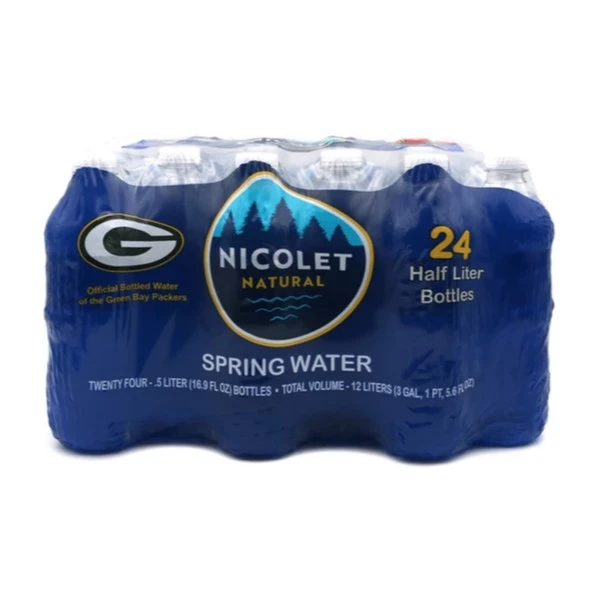 NICOLET SPRING WATER 0.5L 24PK
