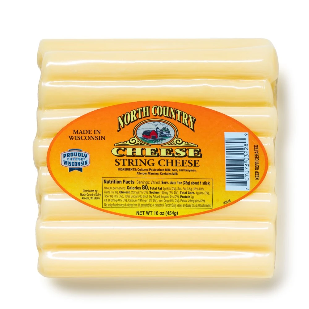 NORTH COUNTRY STRING CHEESE 16OZ