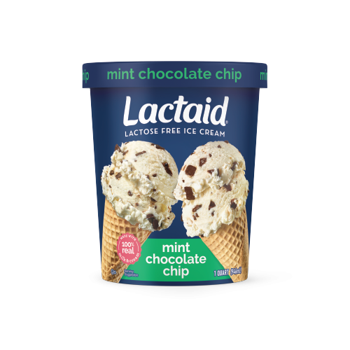 LACTAID MINT CHOCOLATE CHIP ICE CREAM 32OZ