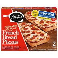 STOUFFER'S PEPPERONI FRENCH BREAD PIZZA 2PK