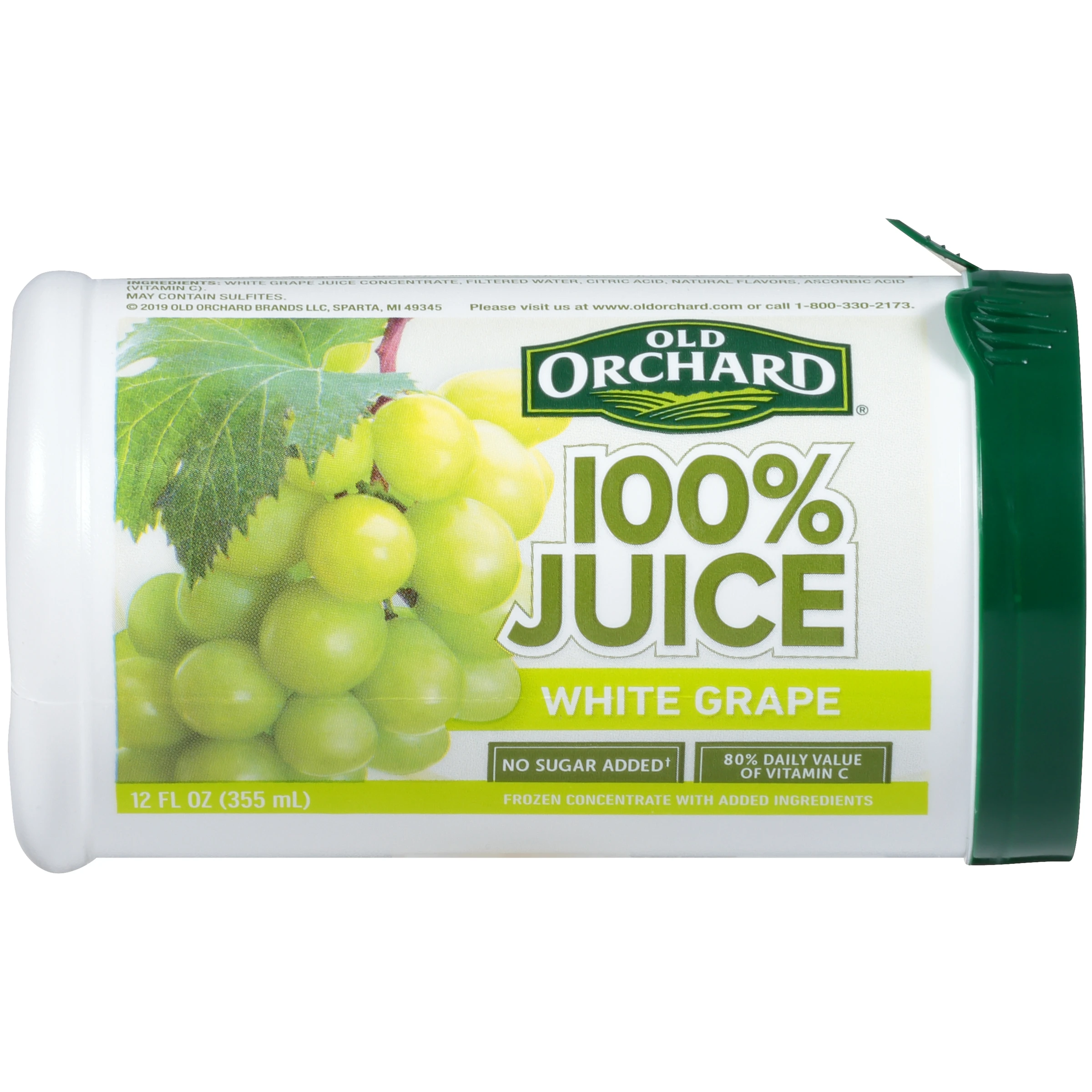 OLD ORCHARD WHITE GRAPE 100% JUICE 12OZ
