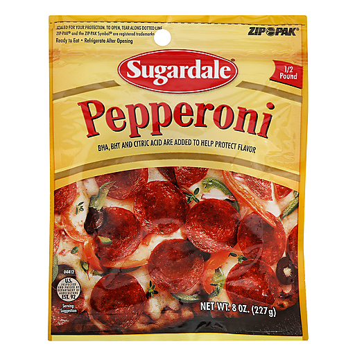 SUGARDALE SLICED PEPPERONI 8OZ