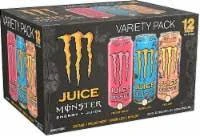 MONSTER JUICE VARIETY PACK 12OZ 12PK