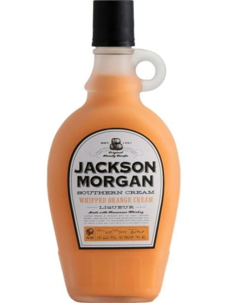 JACKSON MORGAN WHIPPED ORANGE CREAM LIQUEUR 750ML