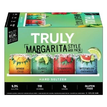 TRULY MARGARITA STYLE MIX PACK 12OZ 12PK