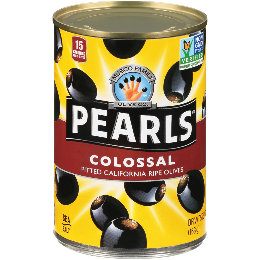 PEARLS COLOSSAL RIPE OLIVES 5.75OZ