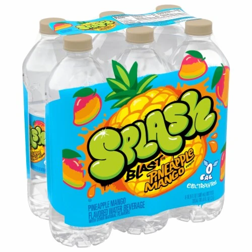 NESTLE SPLASH PINEAPPLE MANGO 16.9OZ 6PK