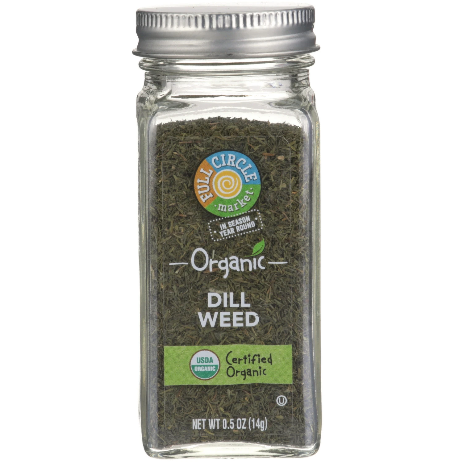 FULL CIRCLE ORGANIC DILL WEED 0.5OZ