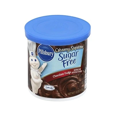 PILLSBURY SUGAR FREE CHOCOLATE FROSTING 15OZ