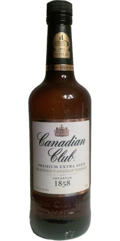 CANADIAN CLUB WHISKEY 750ML
