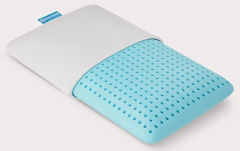 BLU SLEEP ICE GEL COOLING MEMORY FOAM PILLOW
