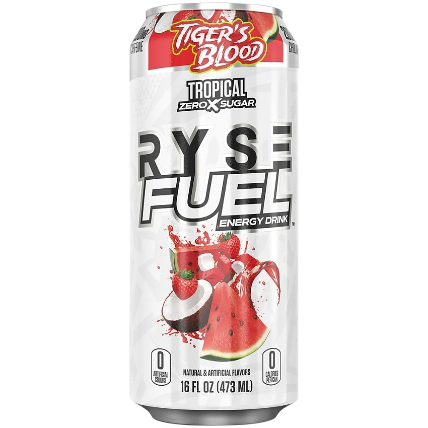 RYSE FUEL TIGER'S BLOOD ENERGY 16OZ