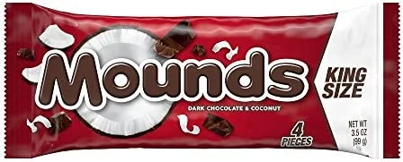 HERSHEY'S MOUNDS KING SIZE 3.5OZ
