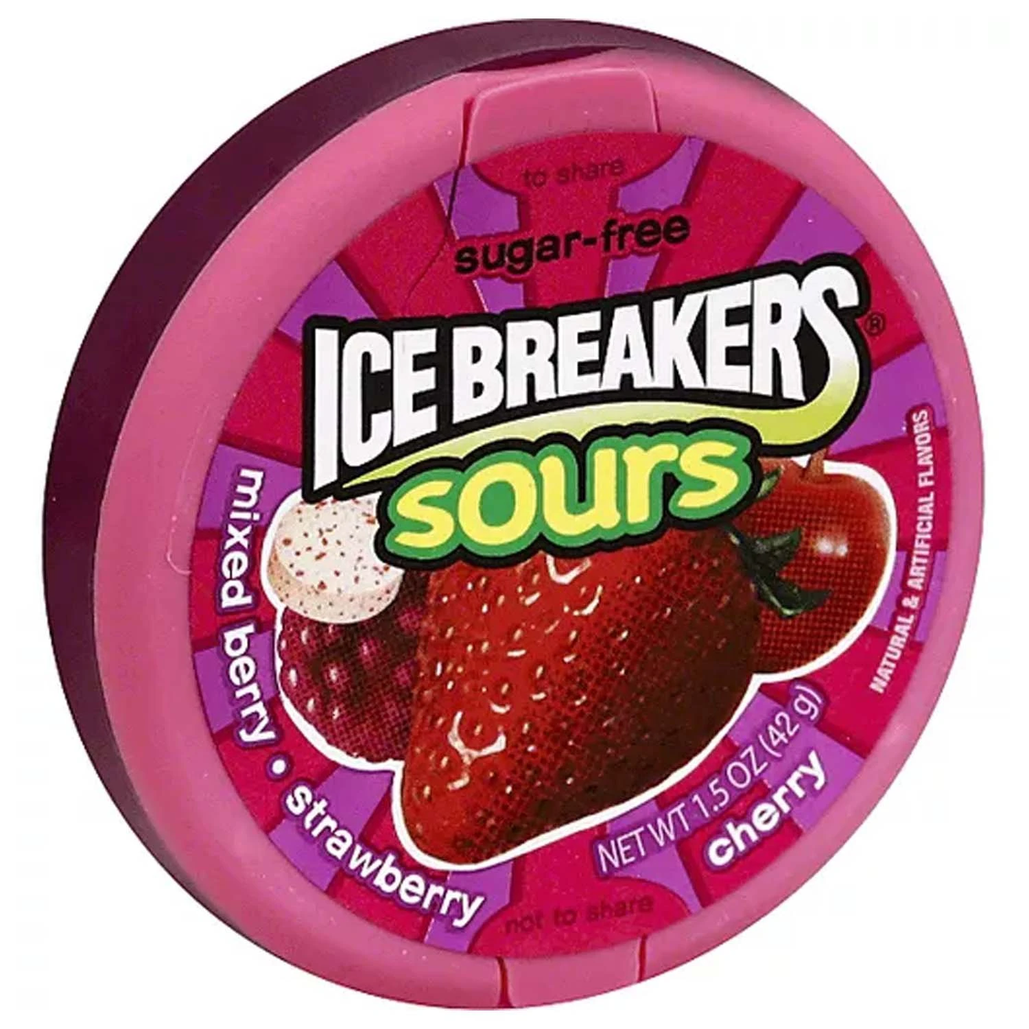 ICEBREAKERS SOURS MIXED BERRY 1.5OZ