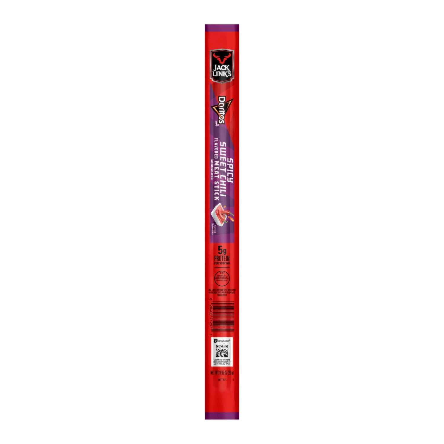 JACK LINK'S DORITOS SPICY SWEET CHILI MEAT STICK 0.92OZ