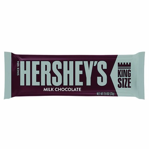 HERSHEY MILK CHOCOLATE KING SIZE 2.6OZ