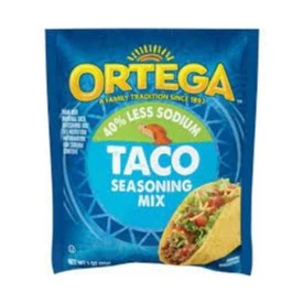 ORTEGA TACO SEASONING 40% SODIUM 1OZ