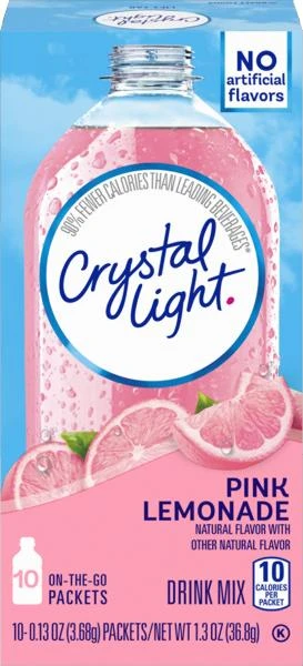 CRYSL LT OTG PNK LEMONADE