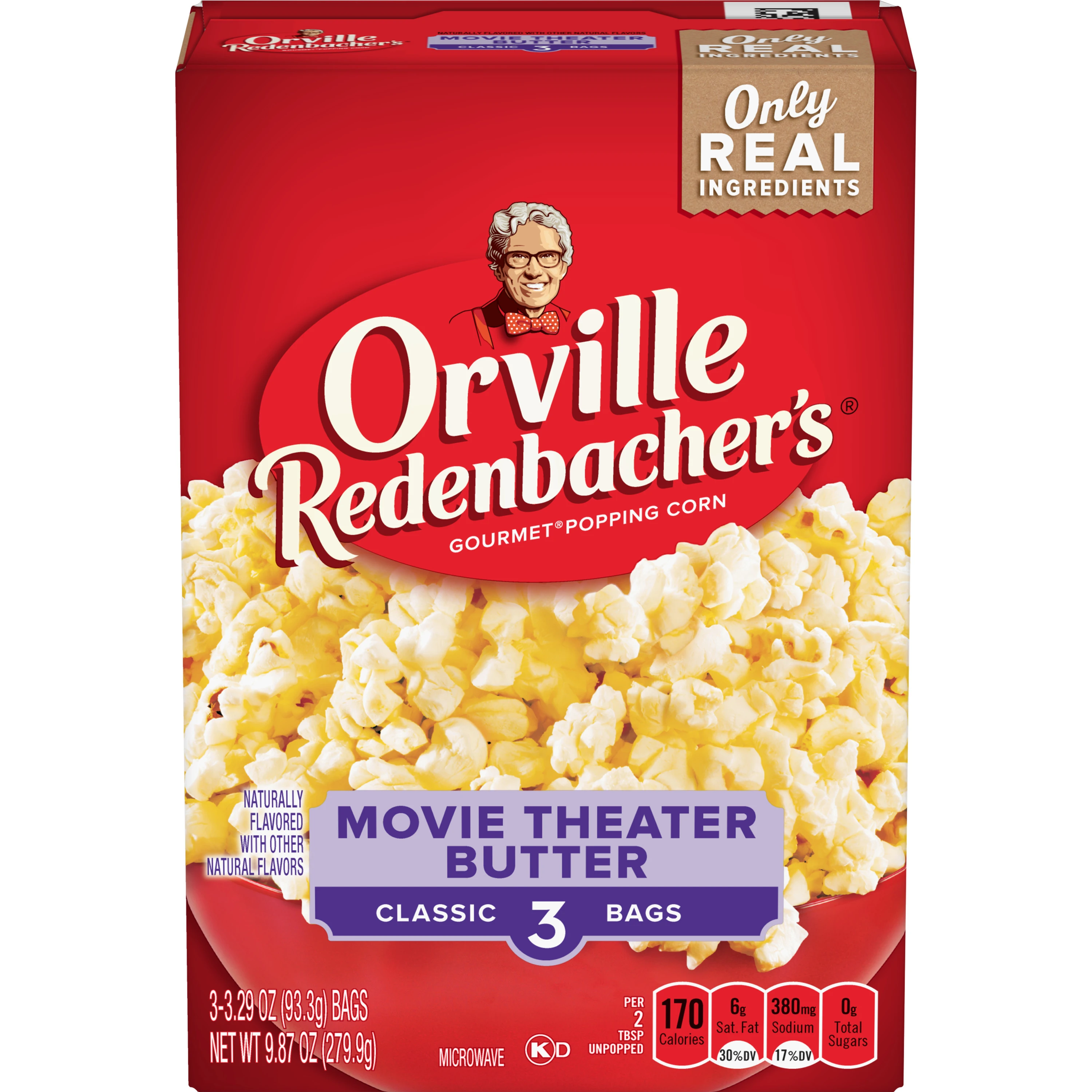 OR MOVIE THEAR BUTTER 3.29OZ 3PK