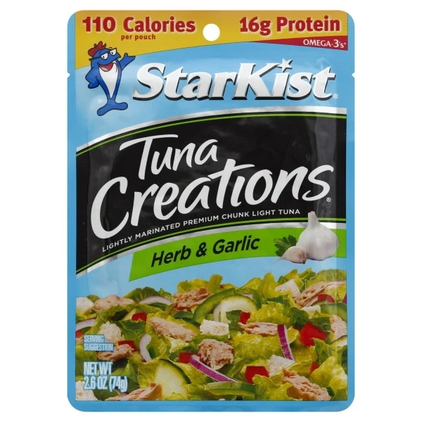 STARKIST TC HERB GARLIC 2.6OZ