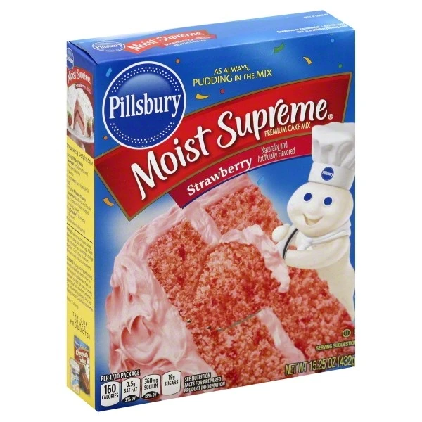 PILLS STRAWBERRY CAKE MIX