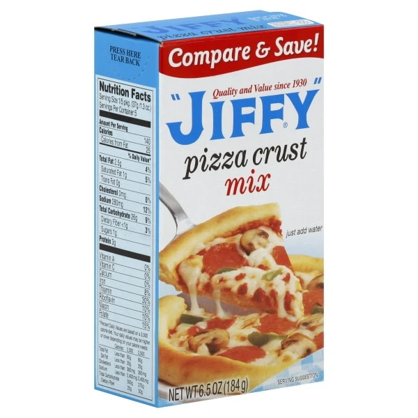 JIFFY PIZZA CRUST MIX 6.5OZ