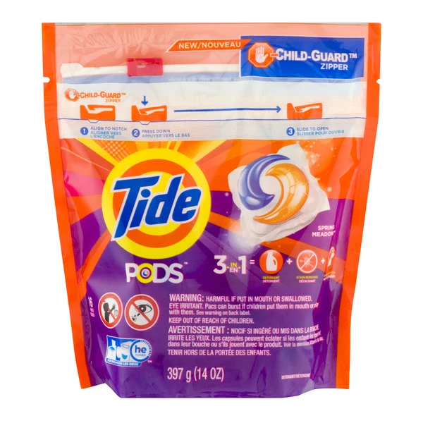 TIDE POD SP MDW DET 16CT