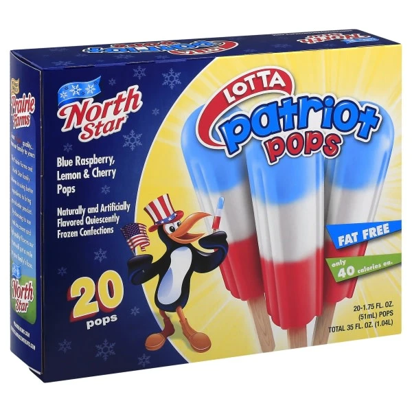NORTH STAR PATRIOT POPS 20PK