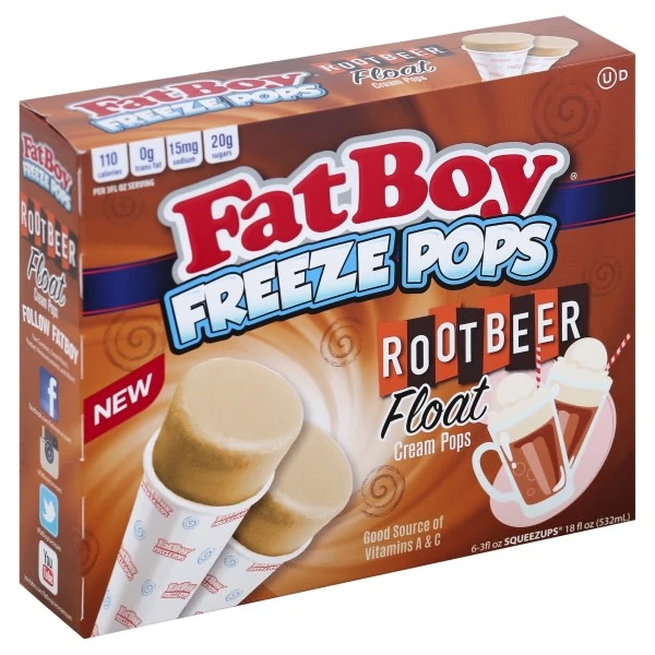 FAT BOY ROOT BEER FRZ POP 6CT