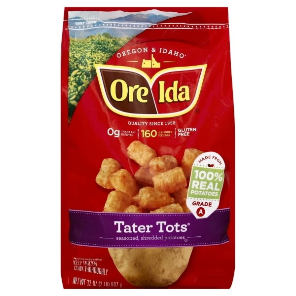 ORE IDA TATER TOTS 32OZ