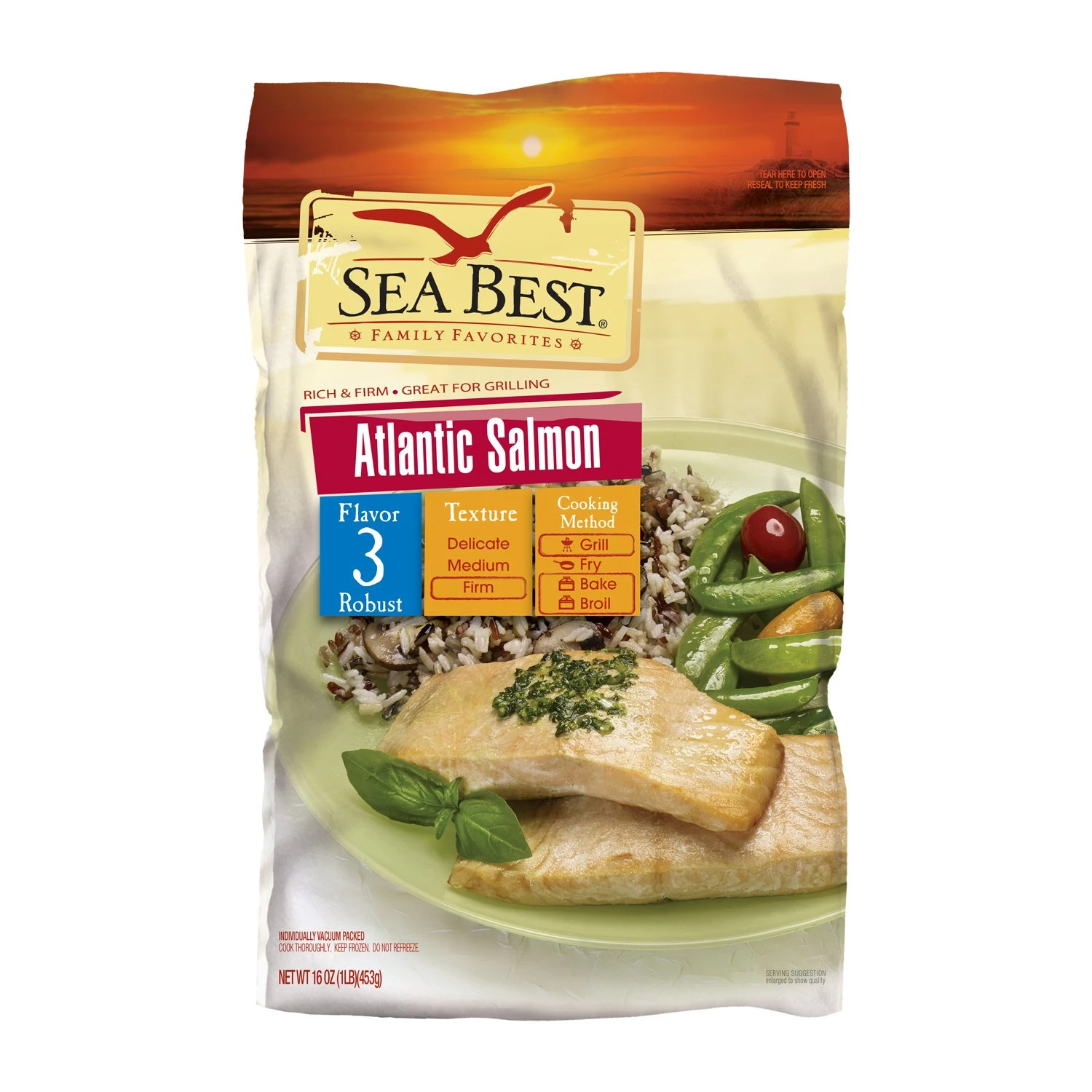 S BST KETA SALMON FILLETS 16OZ