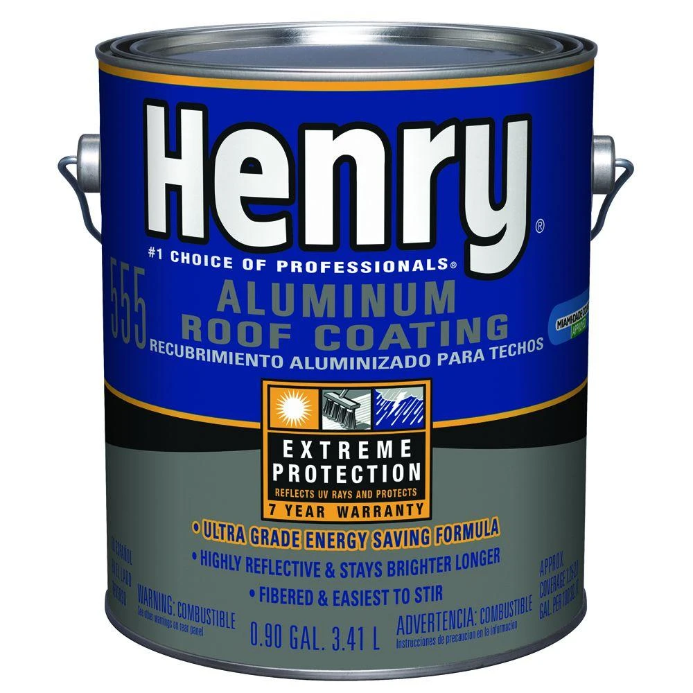 Fibered Aluminum Roof Coating, 1 Gallon