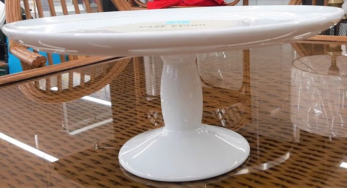 12" CERAMIC CAKE STAND