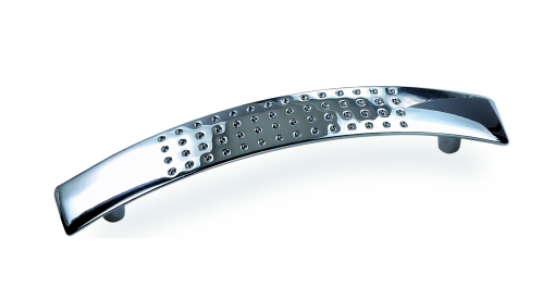 Laurey Polished Chrome Geo 3-3/4 In. Cabinet Pull