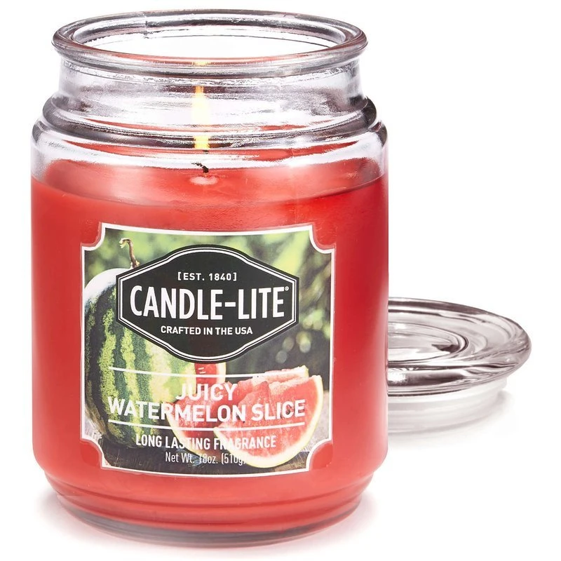 Candle-lite 18Oz Juicy Watermelon Slice Candle