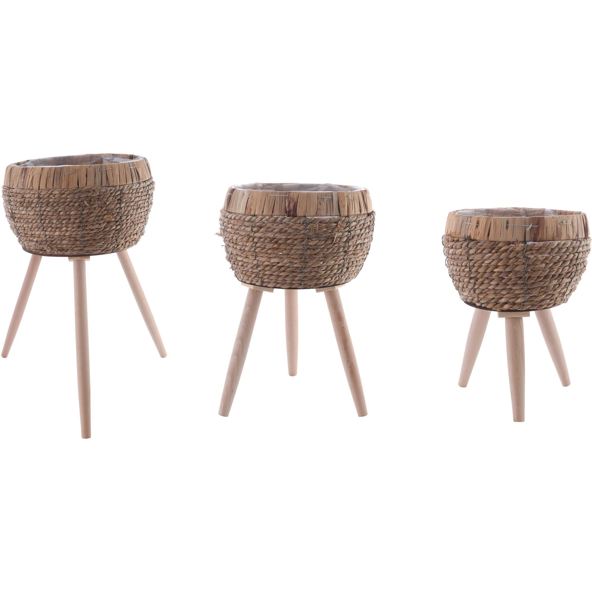 3PC GRASS BASKET