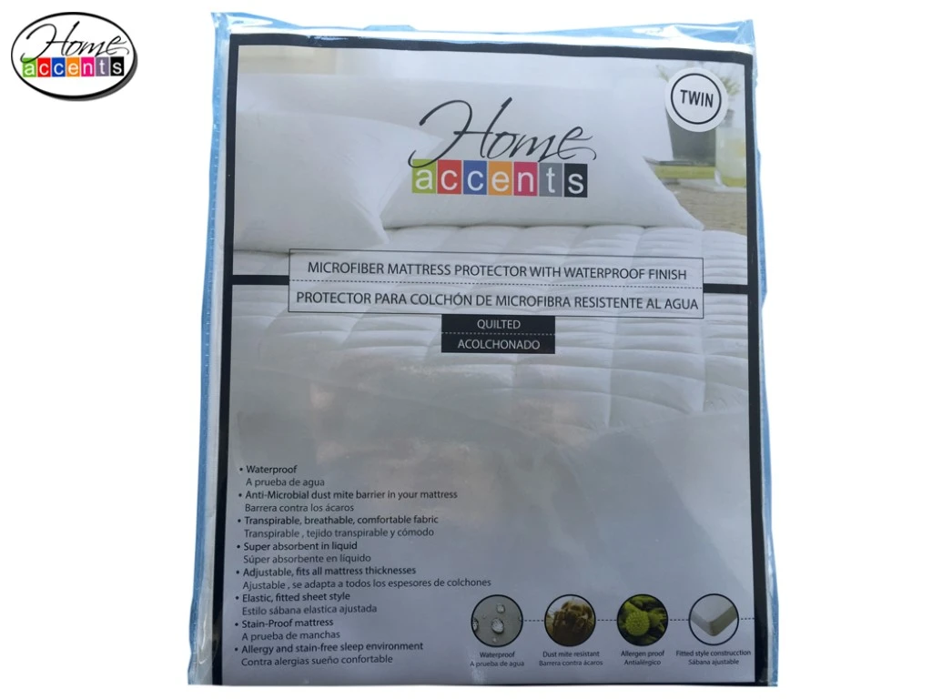 QUILTED TWIN MATTRESS PROTECTOR