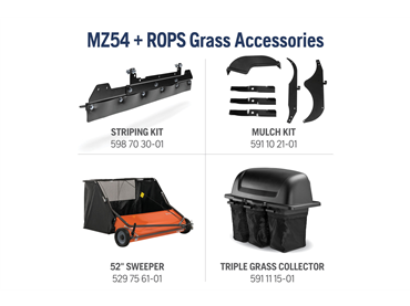 MZ54 ROPS 54" ZERO TURN 24HP KAW