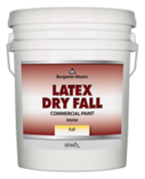DRY FALL LATEX FLAT BLACK