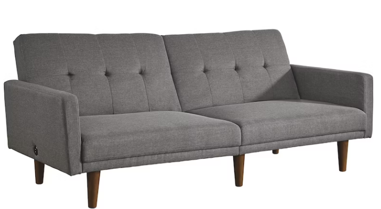 GADDIS FLIP FLOP SOFA GRY